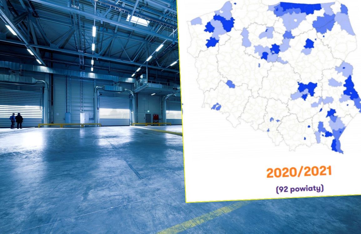 Inwestycyjna mapa Polski. W tych powiatach najłatwiej dostaniemy zwolnienie z podatku