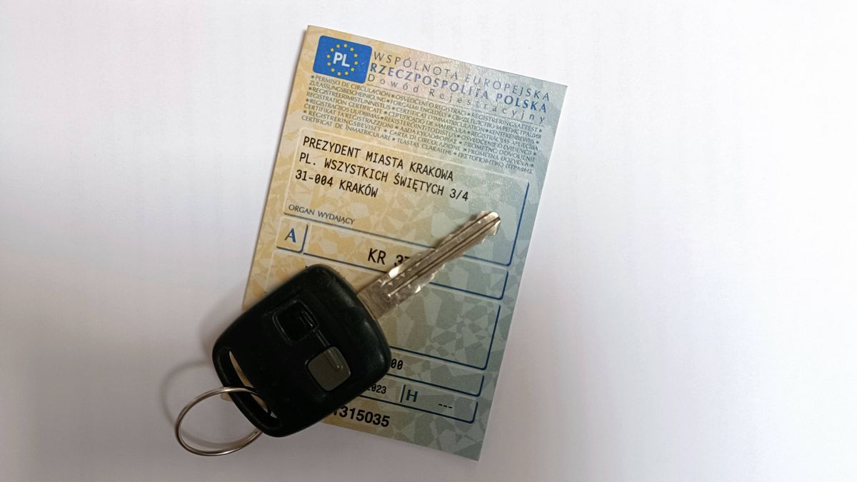 Dowód rejestracyjny pojazdu