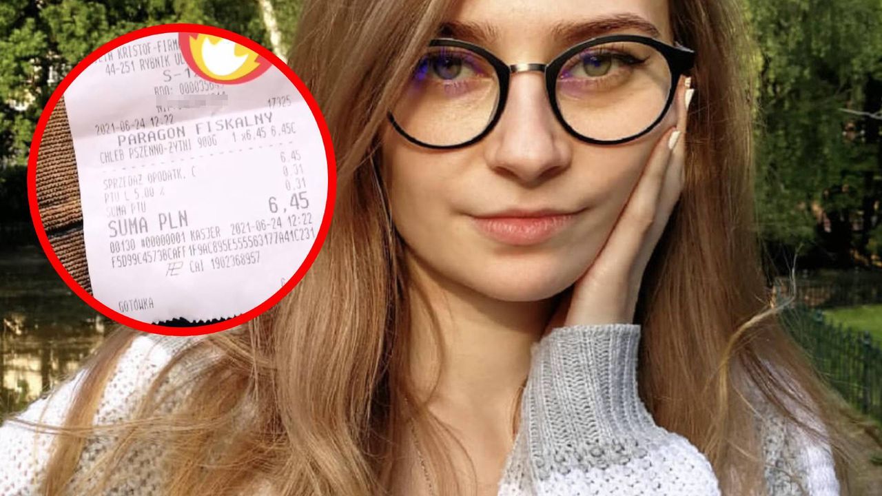 Influencerka pokazała, ile zapłaciła za chleb w Rybniku