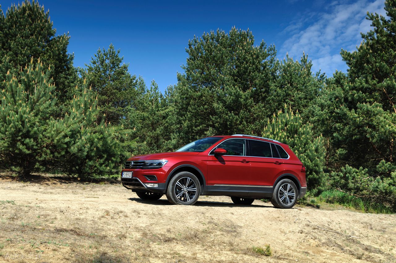 Nowy Volkswagen Tiguan (2016) 2.0 TDI - test, opinia, spalanie, cena