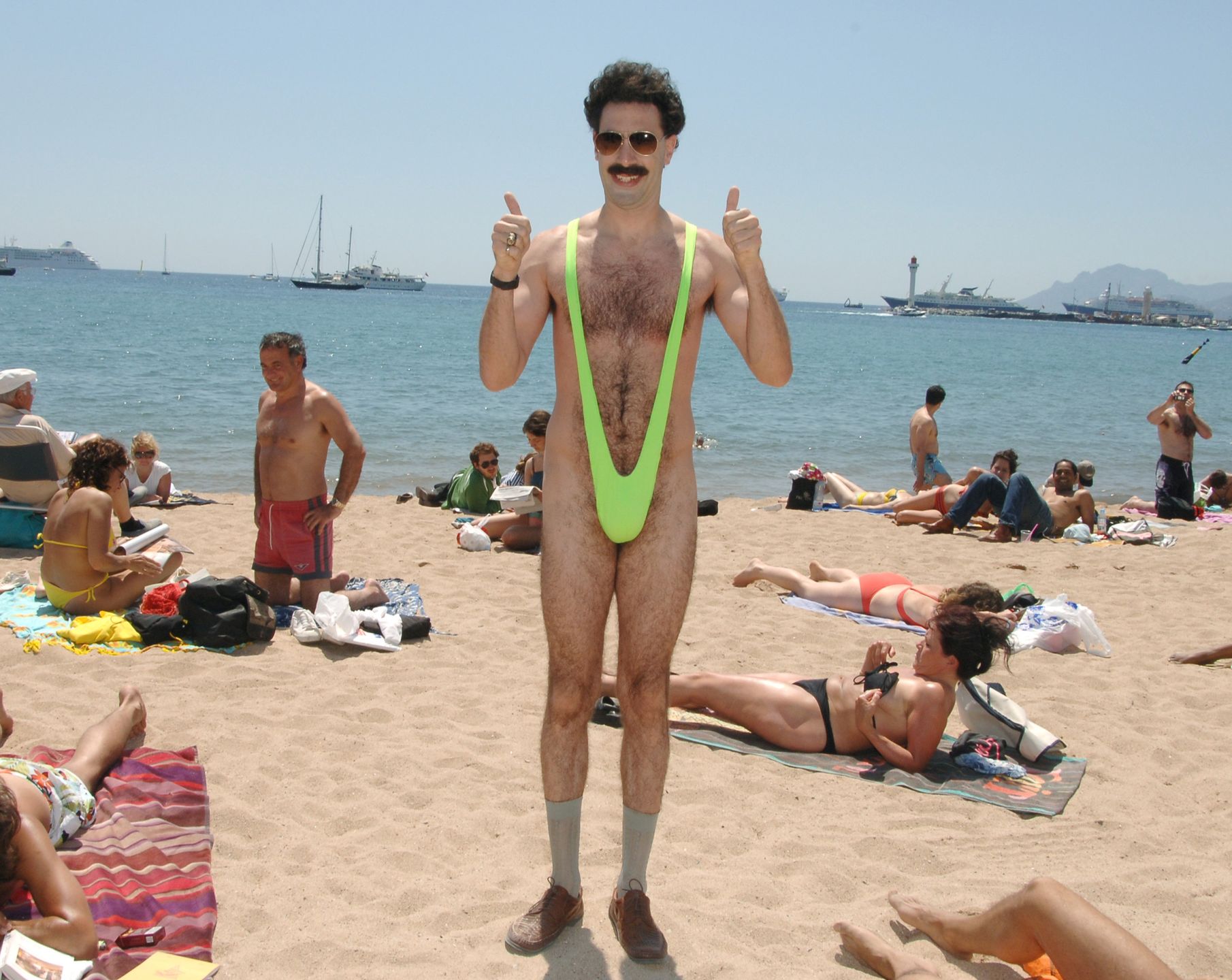Sacha Baron Cohen jako Borat