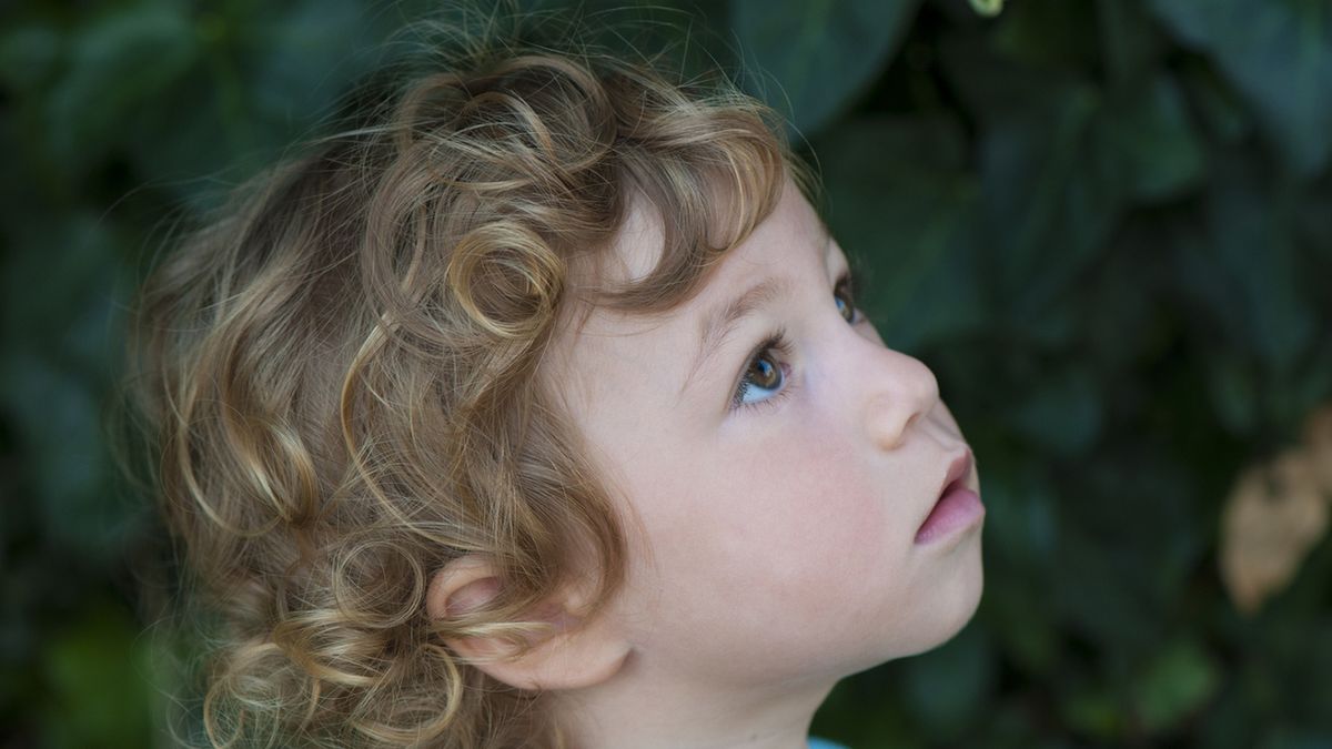 Fryzura dla rocznego chłopca