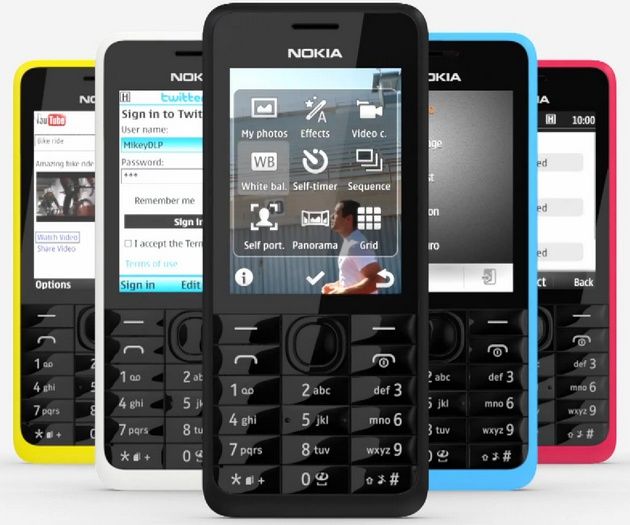 Nokia 301 telefon wygląd