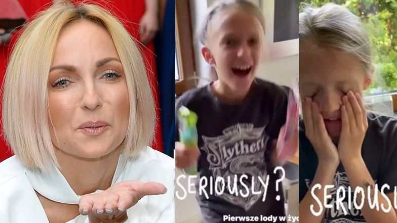 Anna Wyszkoni dała córce lody Ekipy Friza