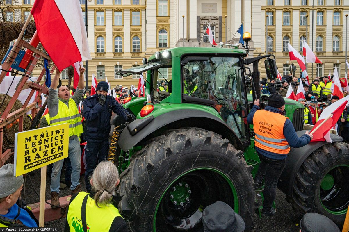 Strajk generalny rolników w Warszawie. Za kilka dni stolica zostanie otoczona blokadami