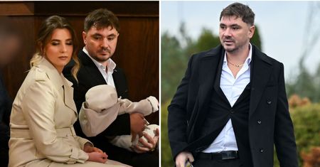 Daniel Martyniuk pojawił się na chrzcinach syna. W kościele miał NIETĘGĄ minę...