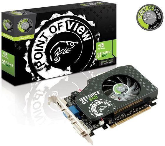Point of View GeForce GT 640 1 GB karta graficzna zdjęcie opakowanie