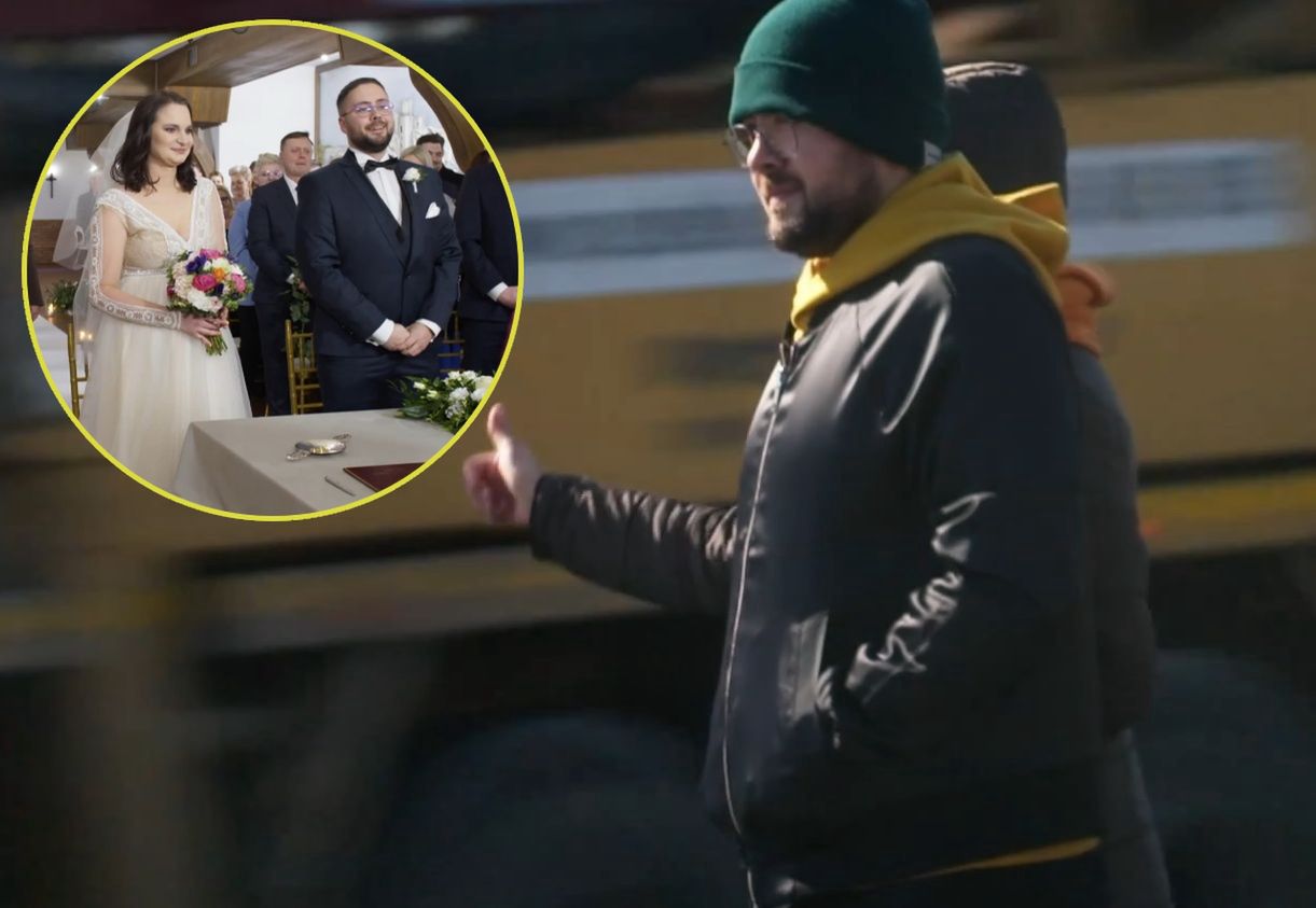 Justyna i Przemek łapią stopa podczas podróży poślubnej