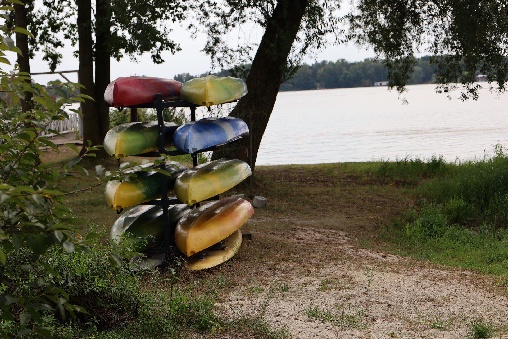 Ukryta plaża w lesie pod Gliwicami