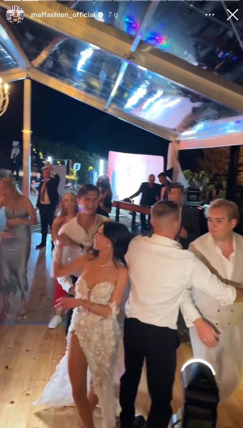 Tak Michał Kassin bawił się na ślubie Roxie i Kevina
