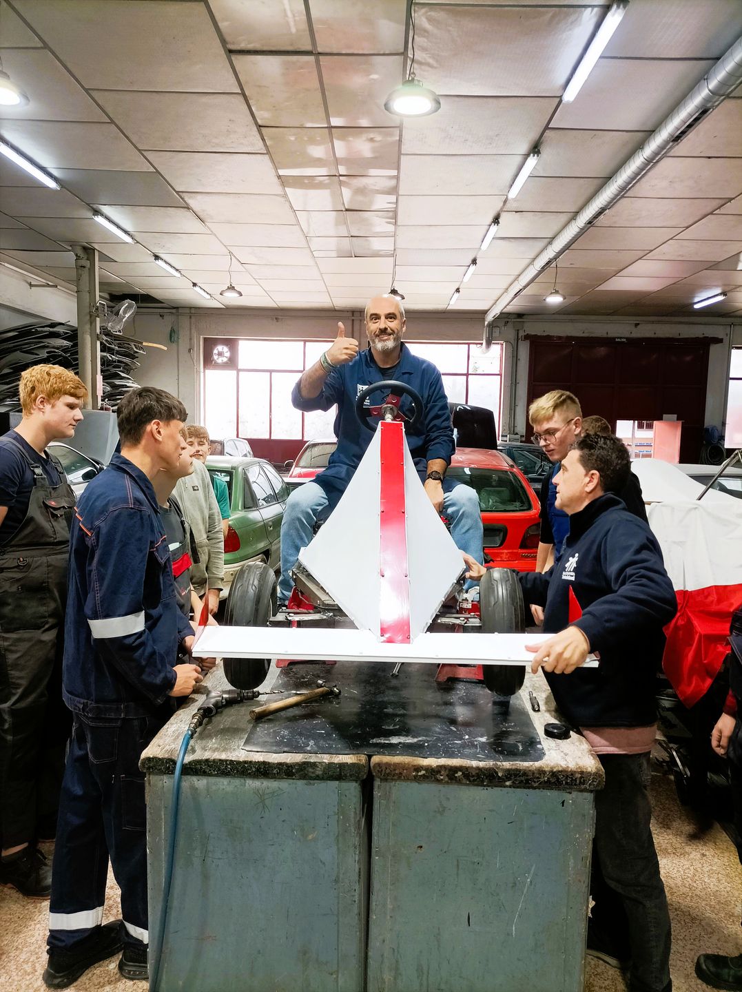 Uczniowie podczas programu ERASMUS+