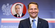 "Kochanie, zdecydowałem". Sikorski drwi z Nawrockiego