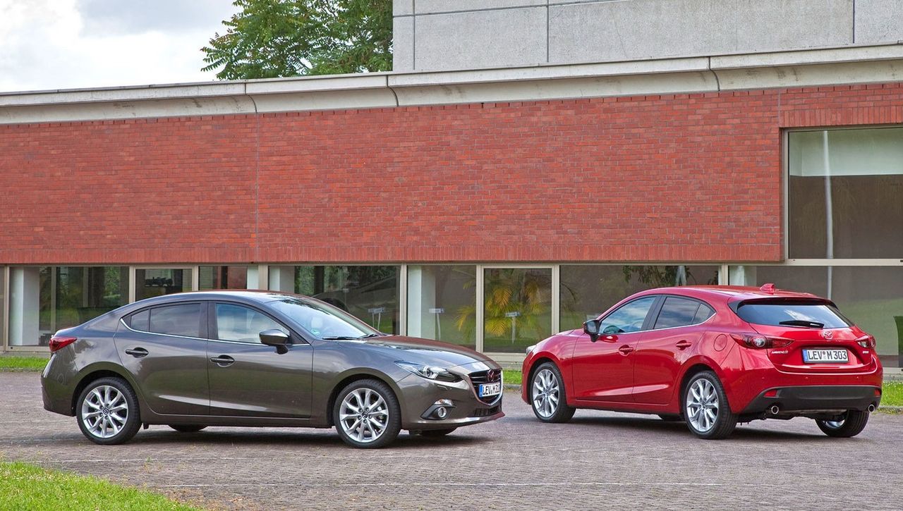 Nowa Mazda3 sedan w pełnej krasie [galeria]