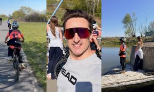 Sebastian Karpiel-Bułecka relacjonuje aktywną sobotę z synem i NASTOLETNIĄ córką (ZDJĘCIA)