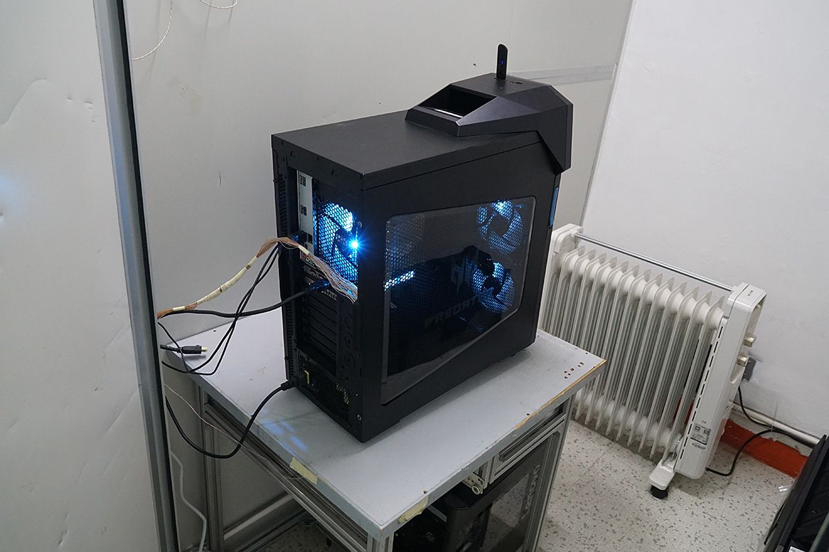 Jedna z platform testowych. Źródło: Akiba PC Hotline!