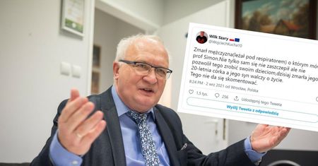 Tragedia w szpitalu prof. Simona. Na COVID-19 zmarł niezaszczepiony pacjent i jego córka