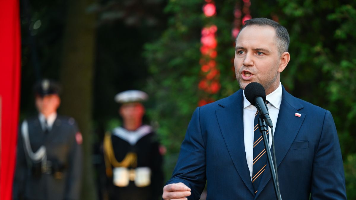 WARSAW, POLAND  AUGUST 14:
Newly sworn-in Polish President Karol Nawrocki, Commander-in-Chief of the Polish Armed Forces, attends a solemn 'Appeal of Remembrance' ceremony with candle lighting at the Monument to the Fallen from the 1920 Battle of Warsaw in Powazki Military Cemetery as part of Poland's Armed Forces Day commemorations, in Warsaw, Poland, on August 14, 2025., in Warsaw, Poland, on August 14, 2025. (Photo by Artur Widak/NurPhoto via Getty Images)