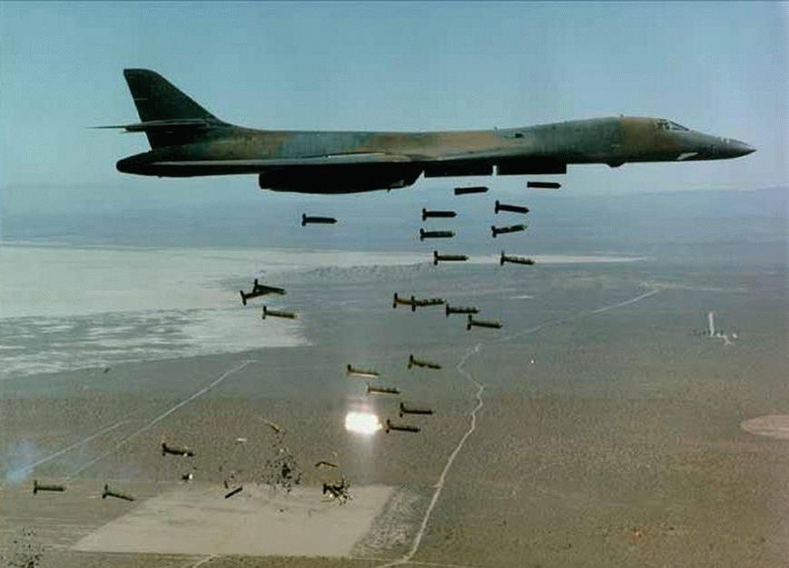 Bombardowanie w wykonaniu B-1B