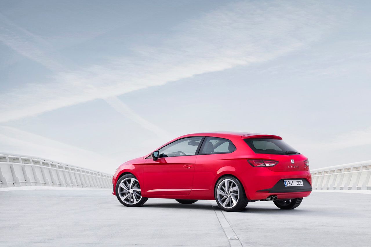 Seat Leon SC na nowych zdjęciach producenta [galeria]