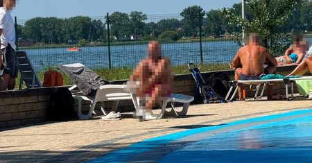 Nieobyczajne zachowanie przy brodziku dla dzieci na Słonecznym Wrotkowie. Mężczyzna wyproszony z basenów