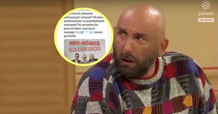 Zerwał plakat Neo-Nówki. Tak zareagował kabaret
