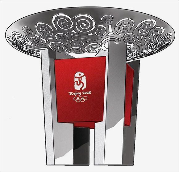Znicz olimpijski projektu Lenovo 6