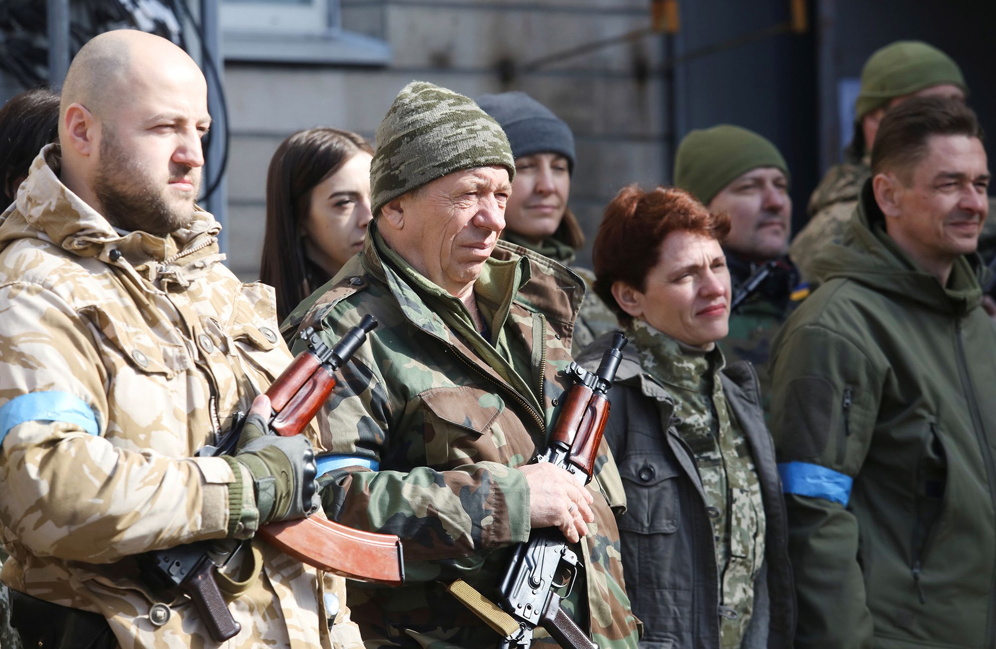 Wojna w Ukrainie. Do ukraińskich Wojsk Obrony Terytorialnej dołącza coraz więcej kobiet 4