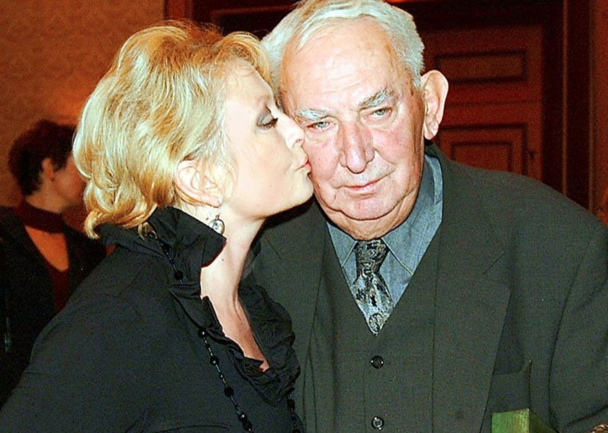 Magdalena Zawadzka i Gustaw Holoubek poznali się w 1961 r.