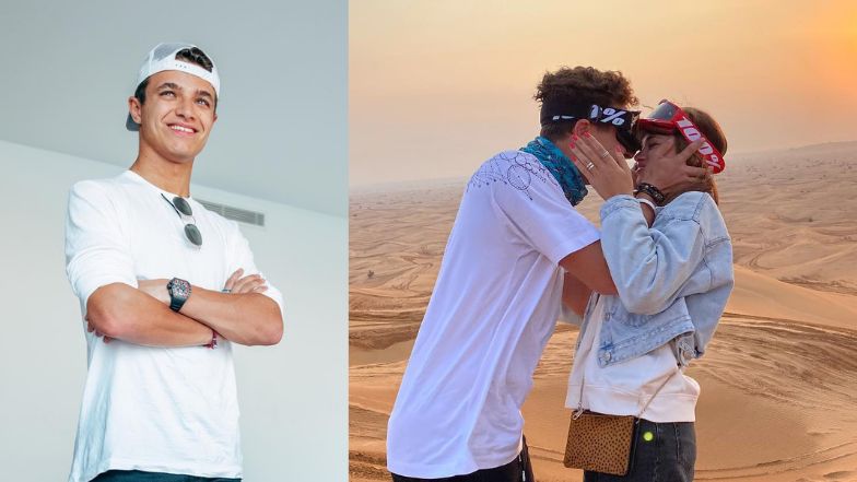 Lando Norris i Luisinha Oliveira