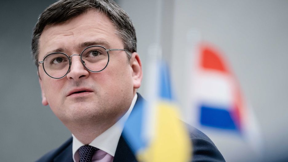 The Minister of Foreign Affairs of Ukraine Dmytro Kuleba looks on prior to a meeting with members of parliament in The Hague, the Netherlands, 21 February 2023. EPA/BART MAAT Dostawca: PAP/EPA.