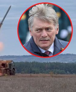 Nowy szantaż Kremla. Pieskow o ostrzałach