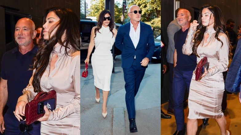 Jeff Bezos z Lauren Sánchez mkną do luksusowej restauracji w Paryżu (ZDJĘCIA)