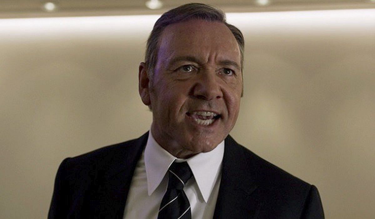 Chyba najbardziej znany serialowy amerykański prezydent. Kevin Spacey jako Frank Underwood ("House of Cards")