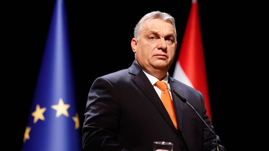 Hungarian Prime Minister Viktor Orban attends a press
LJUBLJANA, LENDAVA, SLOVENIA - 2022/02/21: Hungarian Prime Minister Viktor Orban attends a press conference after signing an agreement with Slovenian Prime Minister Janez Jansa on cross-border regional cooperation in Lendava.
At the meeting, Jansa and Orban also discussed ways to encourage economic and social development of the border regions populated by the Hungarian and Slovenian ethnic minorities. (Photo by Luka Dakskobler/SOPA Images/LightRocket via Getty Images)
SOPA Images
hungarian, cross-border, regional cooperation, conference