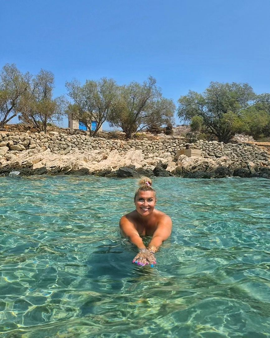 Greckie wakacje Katarzyny Skrzyneckiej