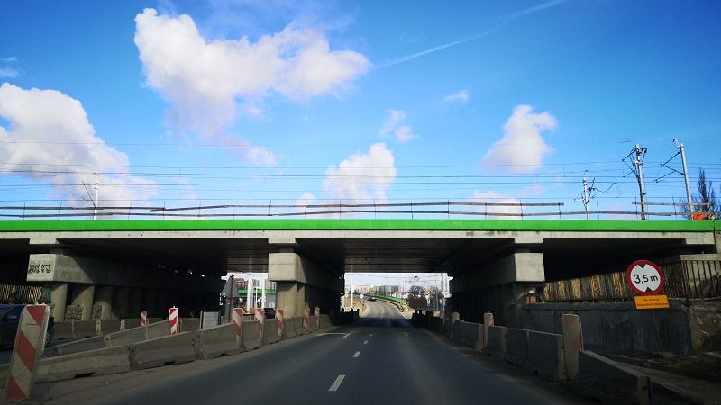 Remont wiaduktu kolejowego nad ul. Diamentową