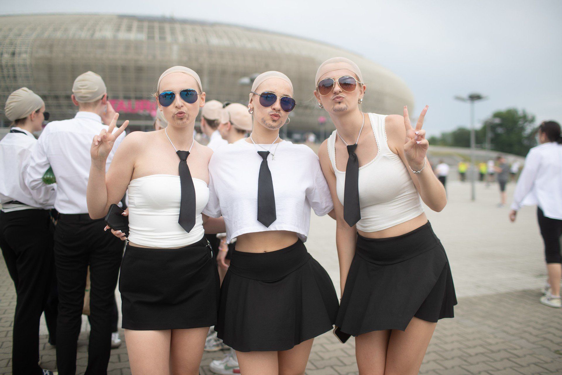 Fani Pitbulla pod Tauron Areną!