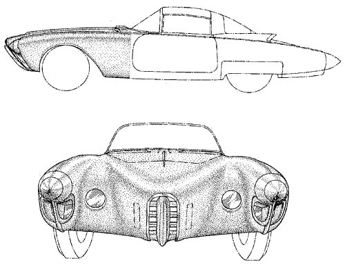 1956 Oldsmobile Golden Rocket