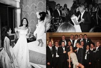 Nowe zdjęcia ze ślubu Clooneya i Alamuddin!