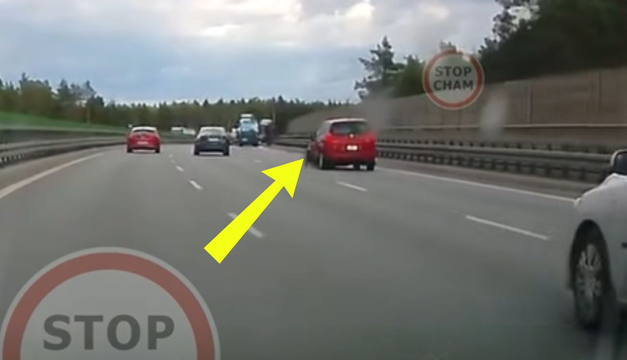 Aż poleciały iskry. Nagranie z S2 obiega sieć. Dramatyczne sceny