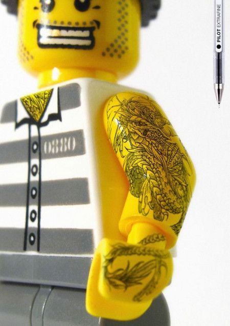 Wytatuowane ludziki lego 6
