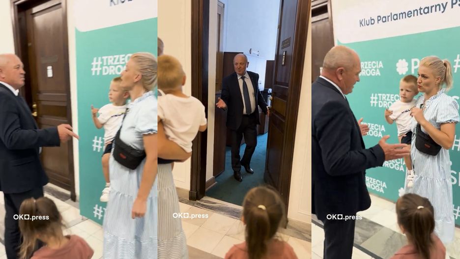 Marek Sawicki uciekał przed pytaniami o przyysposobienie wewnętrzne 