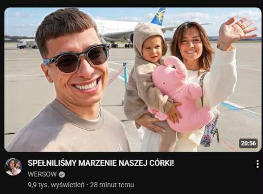 Wersow "spełniła marzenie" 2-letniej Majusi
