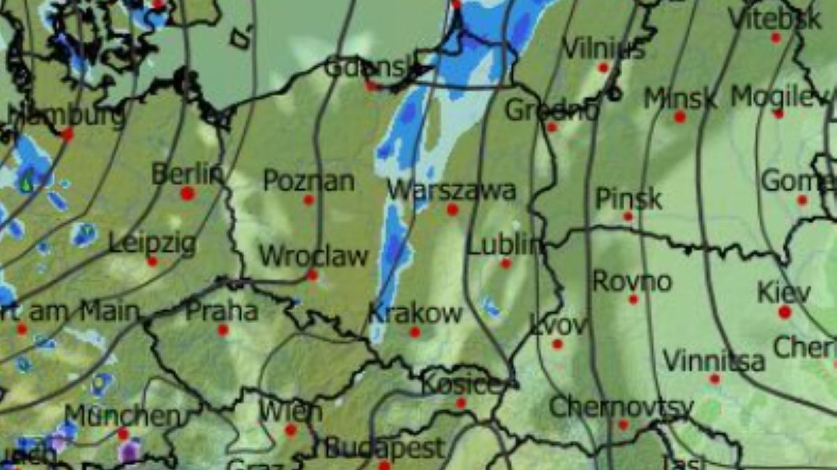 Prognoza pogody IMGW na 6 i 7 grudnia