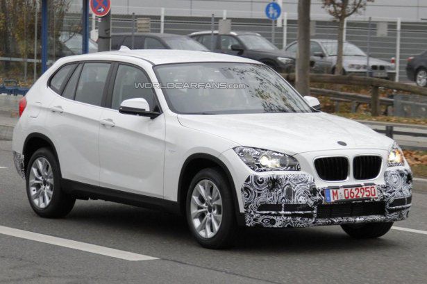 BMW X1 przyłapane po faceliftingu