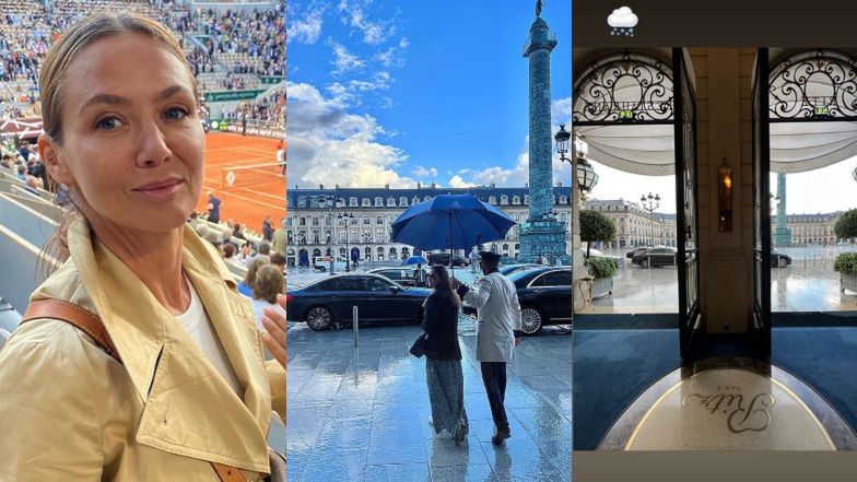 Kinga Rusin ekscytuje się pobytem w paryskim "Ritzu" za minimum osiem tysięcy za dobę: "Kusi mnie, by zostać tu na dłużej" (ZDJĘCIA)