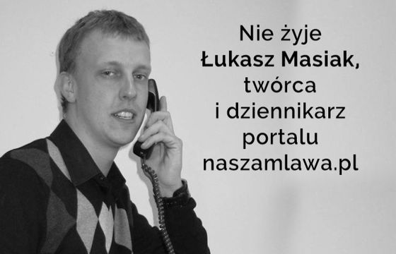 Pogrzeb dziennikarza zamordowanego w Mławie, jego serwis prowadzą przyjaciele