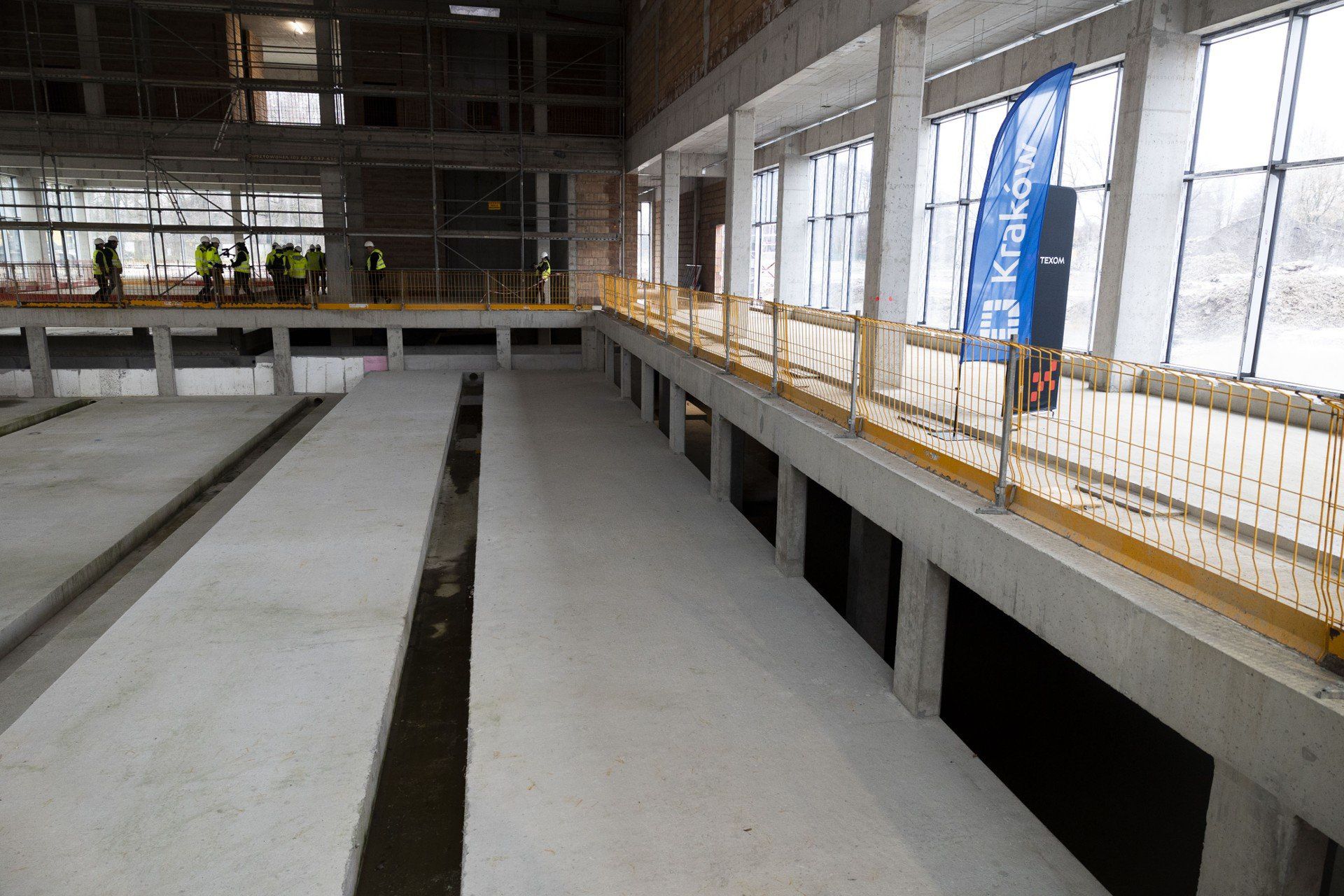 Budowa centrum sportowego w Krakowie przy ul. Mackiewicza