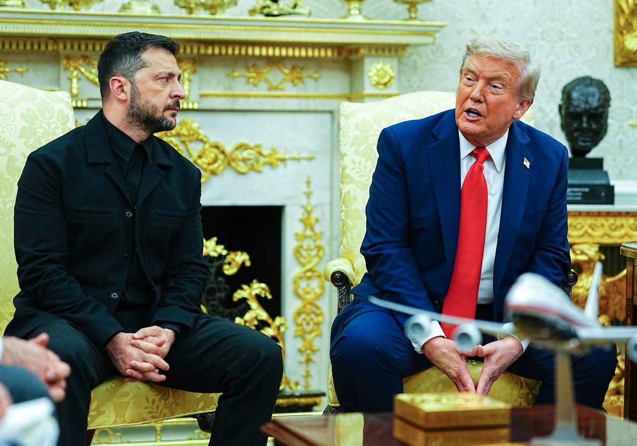 Spotkanie Trumpa i Zełenskiego z przywódcami europejskimi w Białym Domu