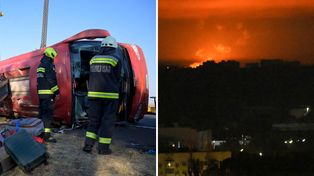 Wypadek na Węgrzech. Drugi kierowca dementuje plotki. Rośnie bilans ofiar rosyjskiego ataku w Kijowie [SKRÓT PORANKA]
